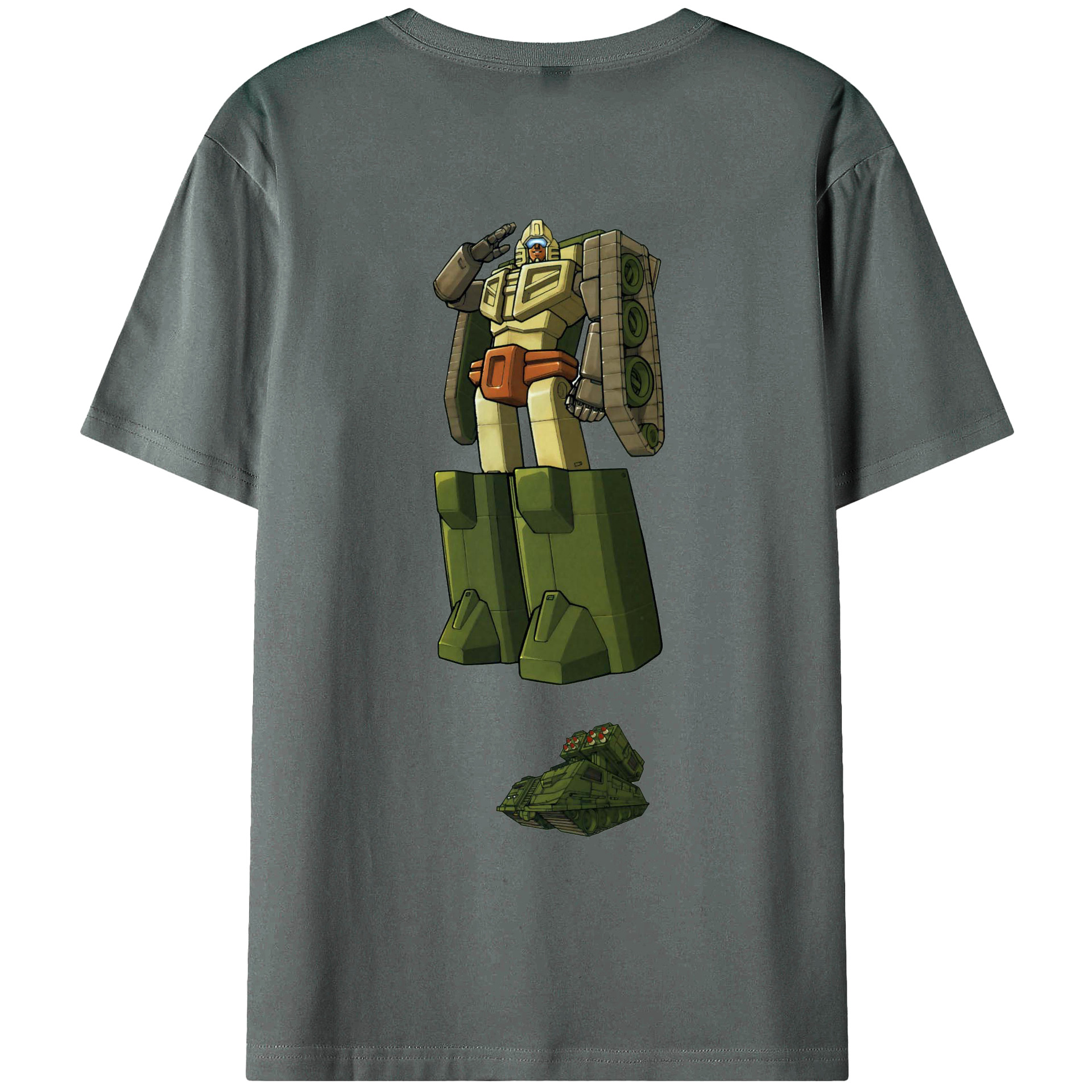 （画像用）  綿100％ メンズ半袖Tシャツ（バックプリント） 通気性